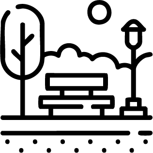 Seating With Pathway Image